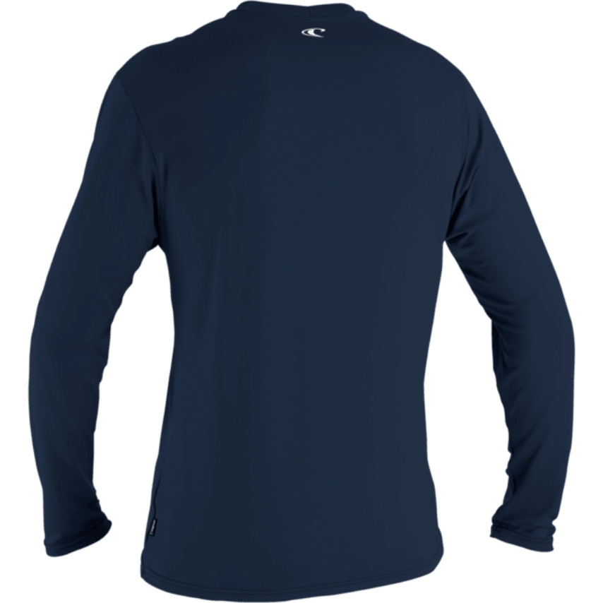 2026 O'Neill Mens Basic Skins Long Sleeve Sun Shirt 5719 - Navy